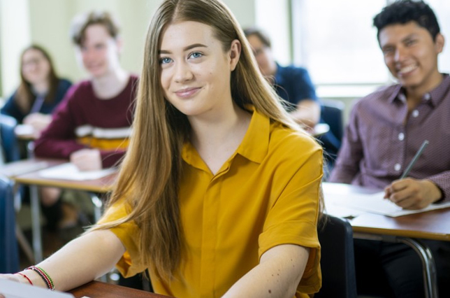 Student with Books